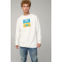 Світшот чоловічий OVERSIZE /no flis/