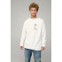 Світшот чоловічий OVERSIZE /no flis/
