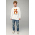 Світшот чоловічий OVERSIZE /no flis/