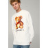 Світшот чоловічий OVERSIZE /no flis/