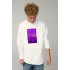 Світшот чоловічий OVERSIZE /no flis/