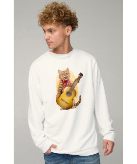 Світшот чоловічий OVERSIZE /no flis/