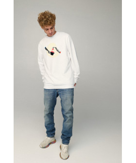 Світшот чоловічий OVERSIZE /no flis/