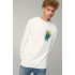 Світшот чоловічий OVERSIZE /no flis/