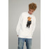 Світшот чоловічий OVERSIZE /no flis/