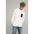 Світшот чоловічий OVERSIZE /no flis/