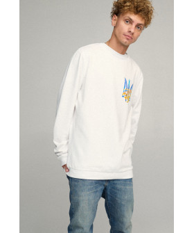 Світшот чоловічий OVERSIZE /no flis/