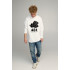 Світшот чоловічий OVERSIZE /no flis/
