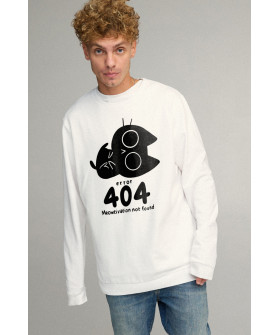 Світшот чоловічий OVERSIZE /no flis/