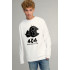 Світшот чоловічий OVERSIZE /no flis/
