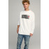 Світшот чоловічий OVERSIZE /no flis/