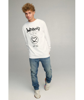 Світшот чоловічий OVERSIZE /no flis/