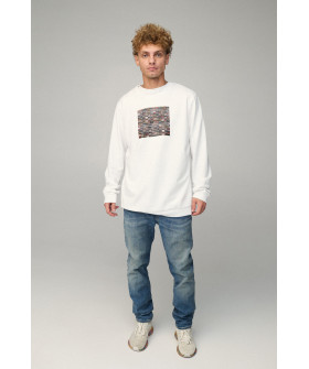 Світшот чоловічий OVERSIZE /no flis/