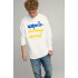Світшот чоловічий OVERSIZE /no flis/