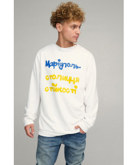 Світшот чоловічий OVERSIZE /no flis/