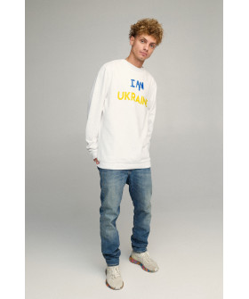 Світшот чоловічий OVERSIZE /no flis/