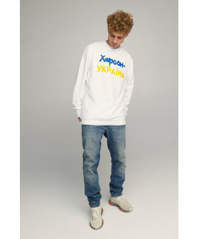 Світшот чоловічий OVERSIZE /no flis/