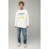 Світшот чоловічий OVERSIZE /no flis/