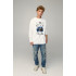 Світшот чоловічий OVERSIZE /no flis/