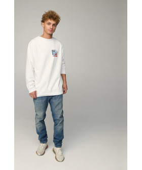 Світшот чоловічий OVERSIZE /no flis/