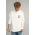 Світшот чоловічий OVERSIZE /no flis/