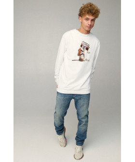 Світшот чоловічий OVERSIZE /no flis/