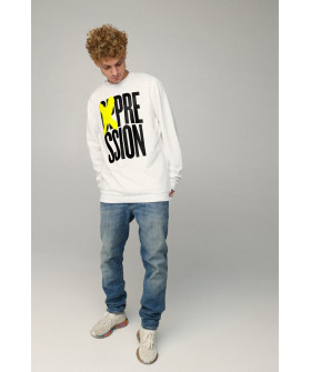 Світшот чоловічий OVERSIZE /no flis/