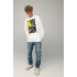 Світшот чоловічий OVERSIZE /no flis/