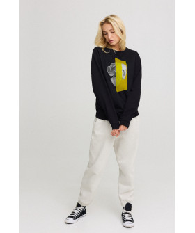 Світшот жіночий oversize  /no flis/ 