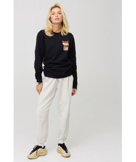 Світшот жіночий oversize  /no flis/ 