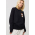 Світшот жіночий oversize  /no flis/ 