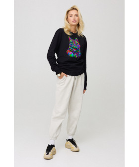 Світшот жіночий oversize  /no flis/ 