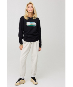 Світшот жіночий oversize  /no flis/ 