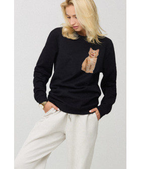 Світшот жіночий oversize  /no flis/ 