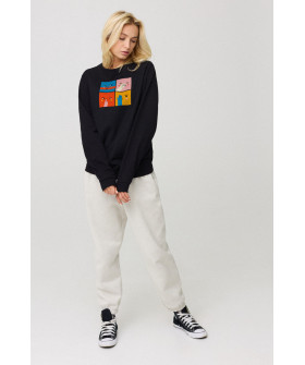 Світшот жіночий oversize  /no flis/ 