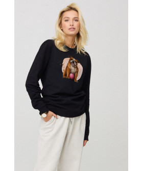 Світшот жіночий oversize  /no flis/ 