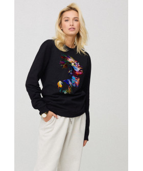 Світшот жіночий oversize  /no flis/ 