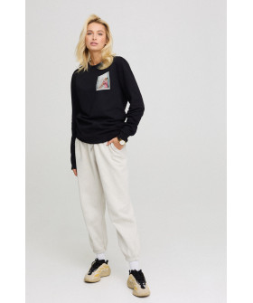 Світшот жіночий oversize  /no flis/ 