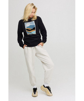 Світшот жіночий oversize  /no flis/ 
