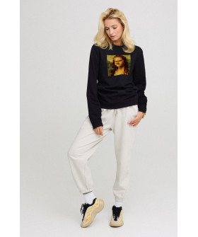 Світшот жіночий oversize  /no flis/ 