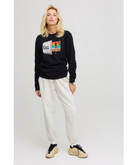 Світшот жіночий oversize  /no flis/ 