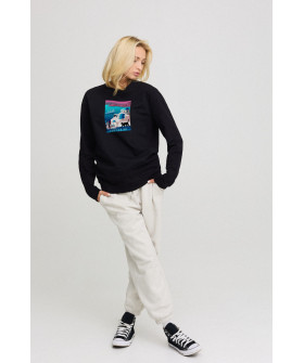 Світшот жіночий oversize  /no flis/ 