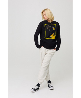 Світшот жіночий oversize  /no flis/ 