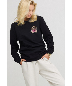 Світшот жіночий oversize  /no flis/ 