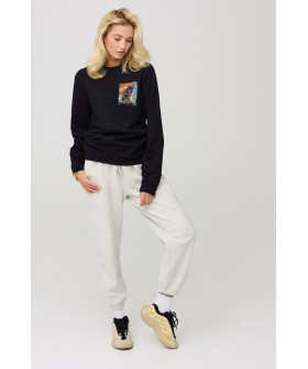 Світшот жіночий oversize  /no flis/ 