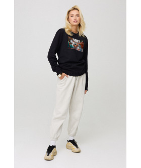 Світшот жіночий oversize  /no flis/ 