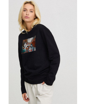 Світшот жіночий oversize  /no flis/ 