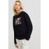 Світшот жіночий oversize  /no flis/ 