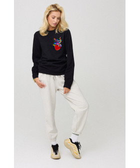 Світшот жіночий oversize  /no flis/ 
