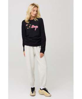 Світшот жіночий oversize  /no flis/ 